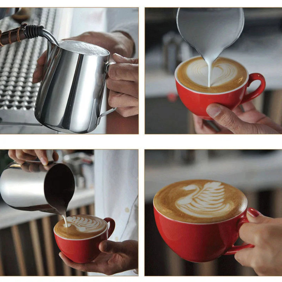 150/350/600ml Milk Jugs Fashio - Coffee Shop Equipment 评论和价格