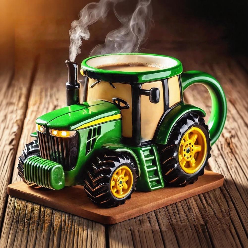 Handcrafted Tractor Coffee Mug - Coffee Equipment Eu 评论和价格
