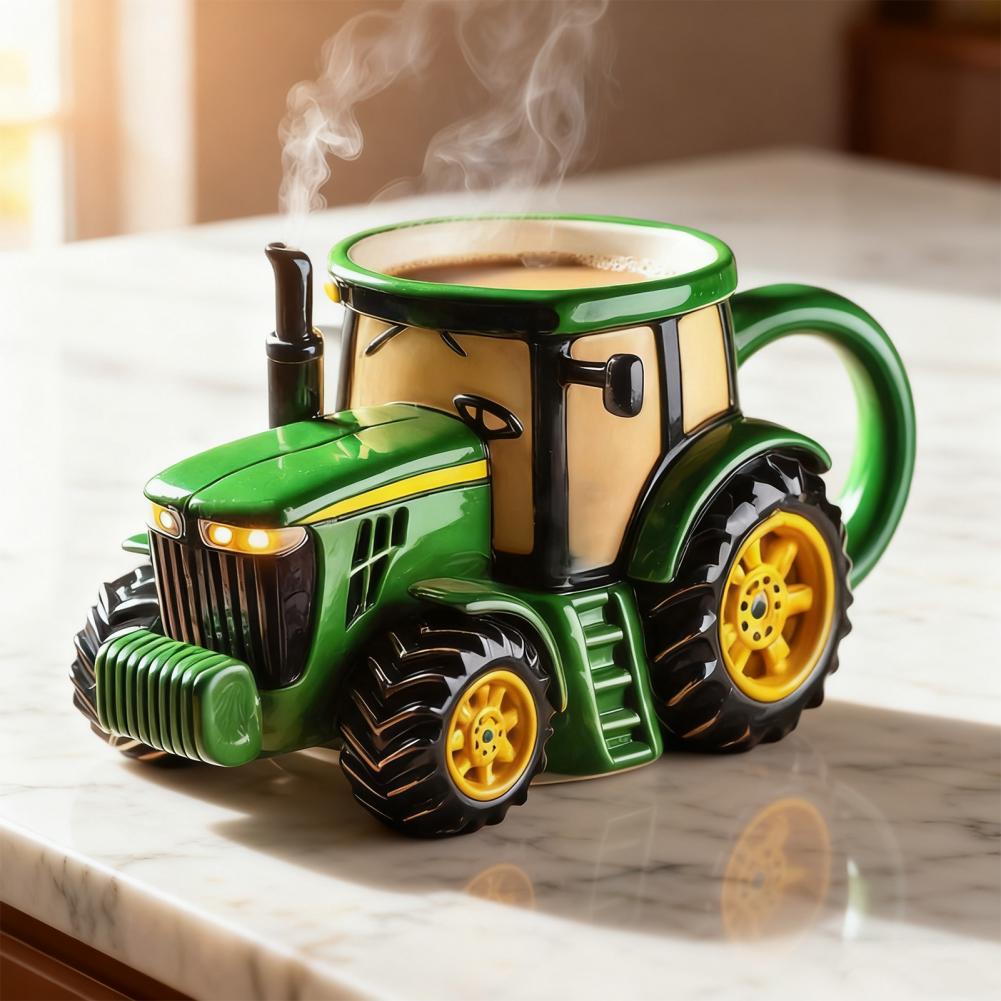 Handcrafted Tractor Coffee Mug - Coffee Equipment Eu 评论和价格