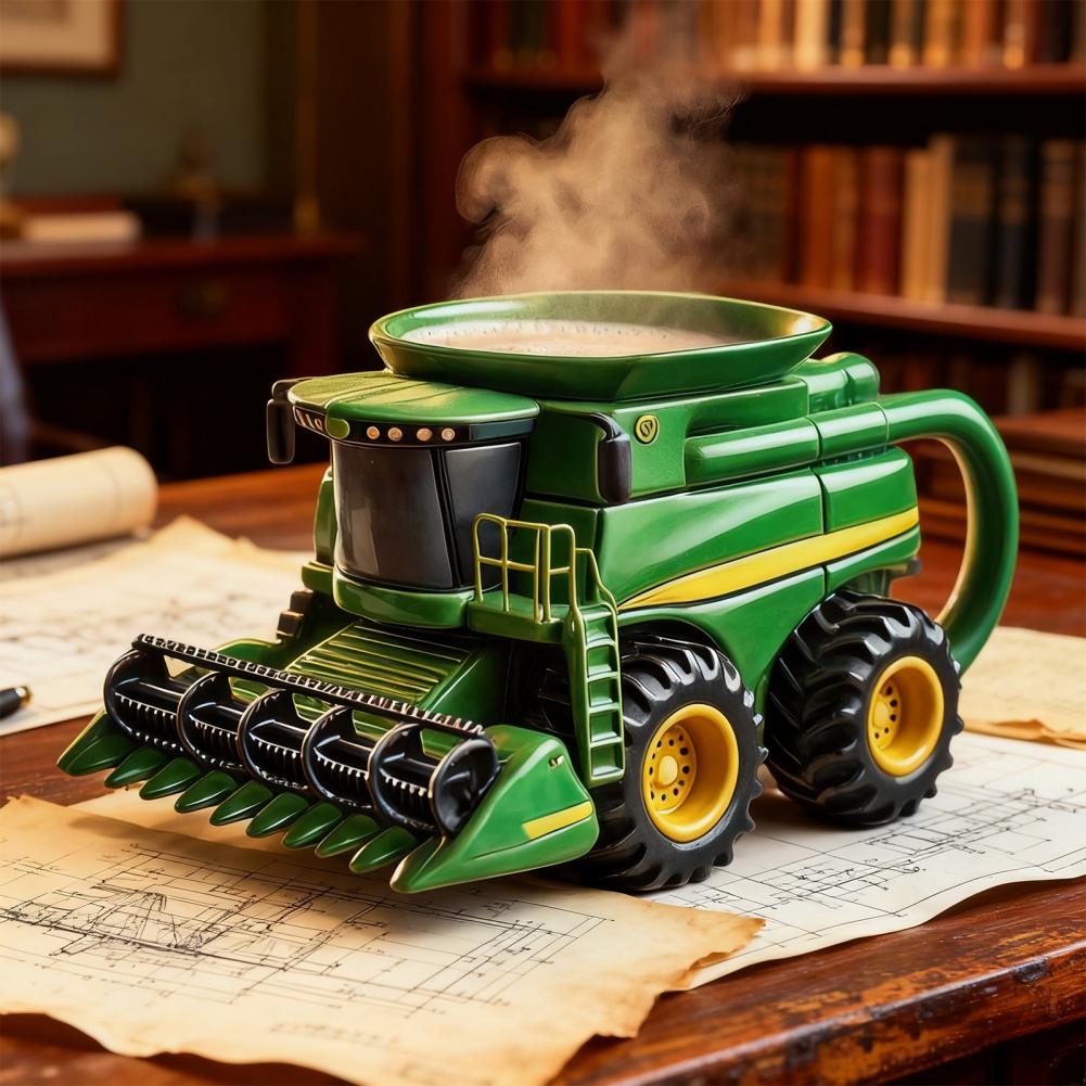 Handcrafted Tractor Coffee Mug - Coffee Equipment Eu 评论和价格