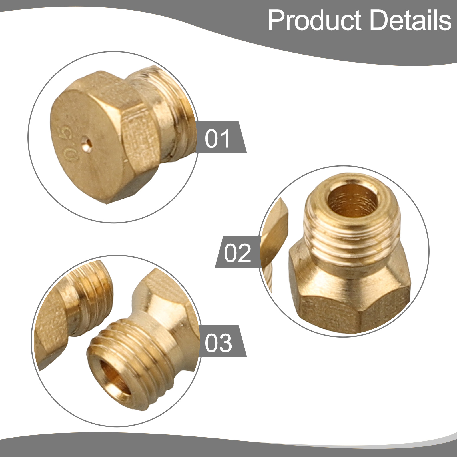 5PCS Burner Gas Hob LPG- Conve - Steam Wand Tip 评论和价格