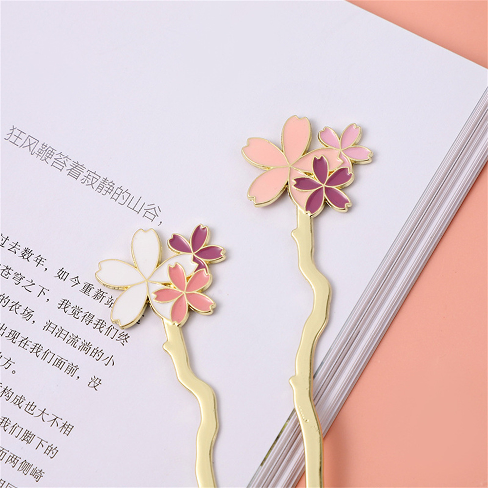 Metal Sakura Bookmark Creative - Coffee Shop Equipment 评论和价格