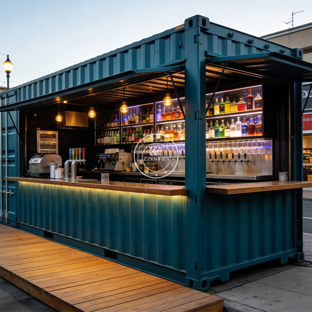 Modular Portable Container Bar - Coffee Shop Equipment 评论和价格
