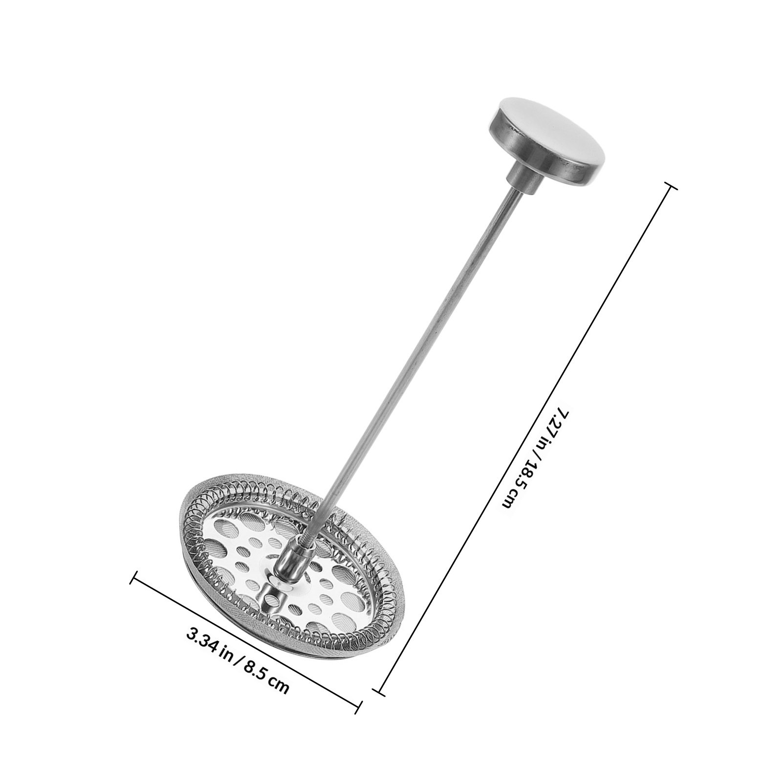 1Set Stainless Steel Coffee Fi - Blind Filter Disc 评论和价格