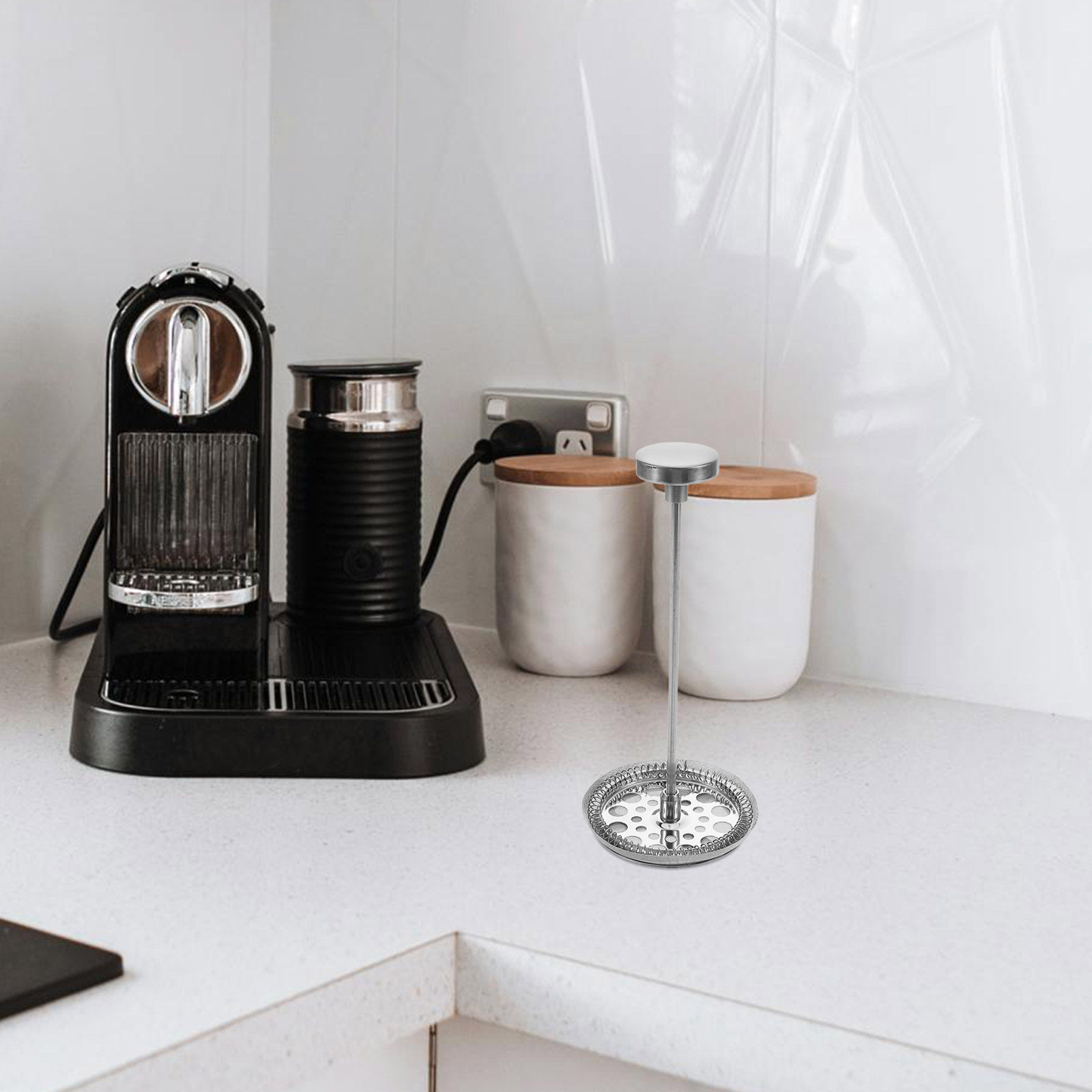 1Set Stainless Steel Coffee Fi - Blind Filter Disc 评论和价格
