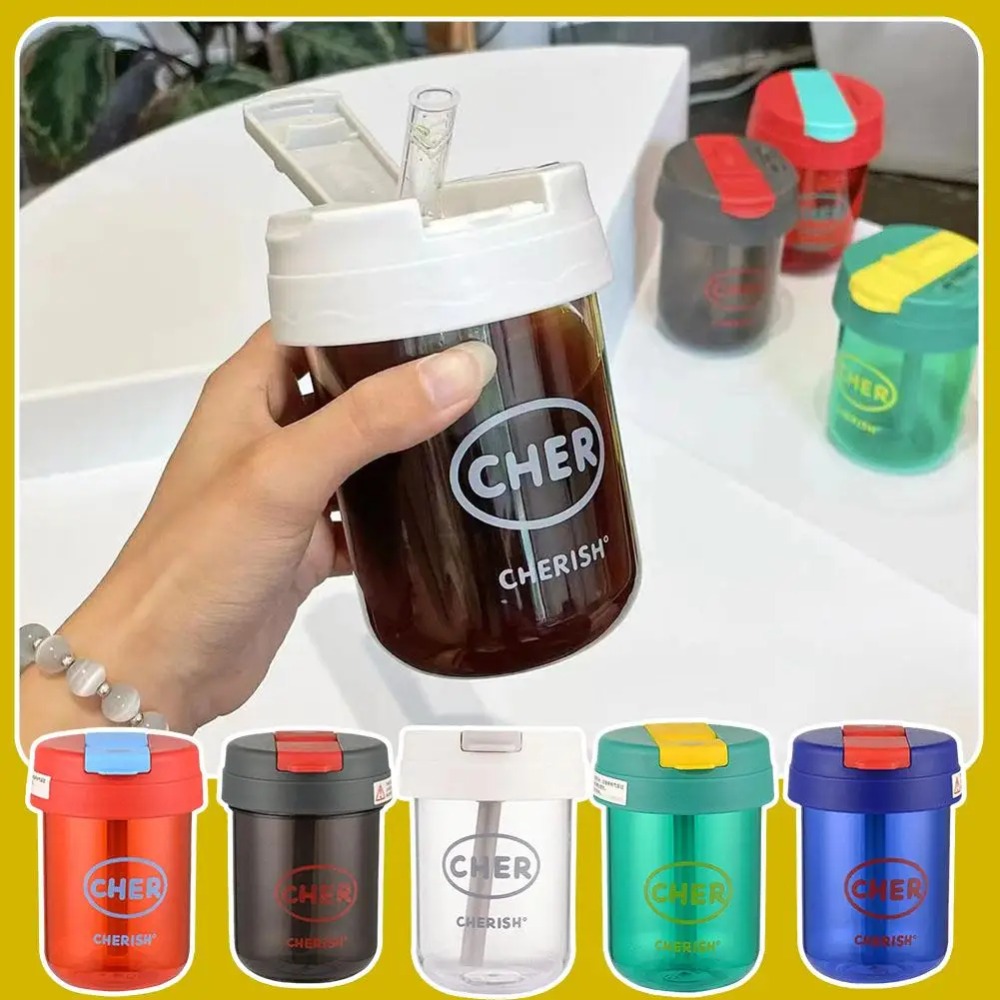 Cartoon 300mL Straw Cup Plasti - Coffee Equipment Eu 评论和价格
