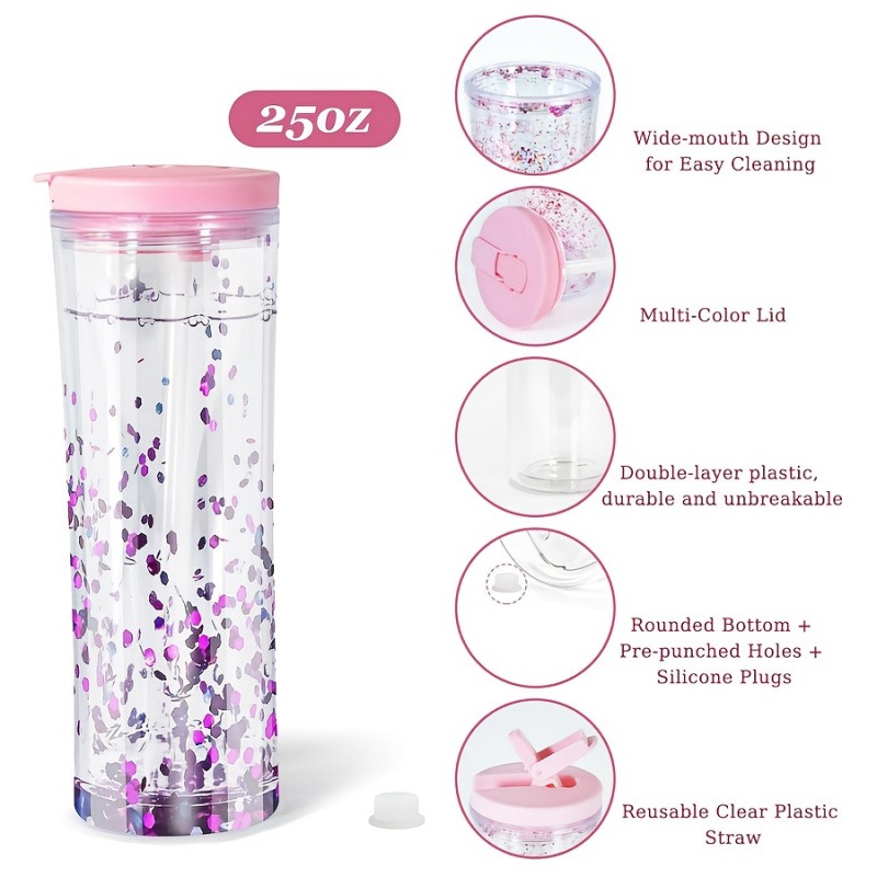 20oz Reusable Double Layer Pla - Coffee Equipment Eu 评论和价格